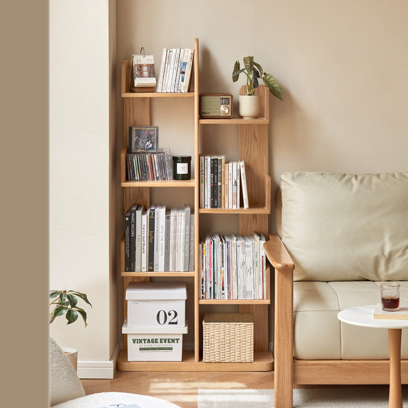 Solid American Oak Bookcase