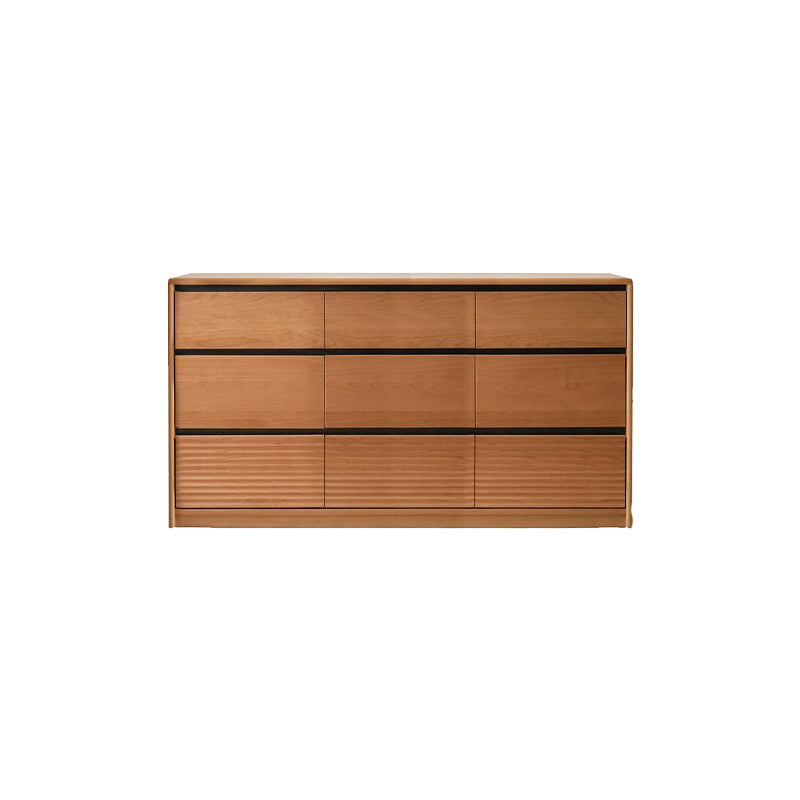 Martin Solid Cherry Wood Chest of Drawers, 9 Drawers, 150cm – view 6