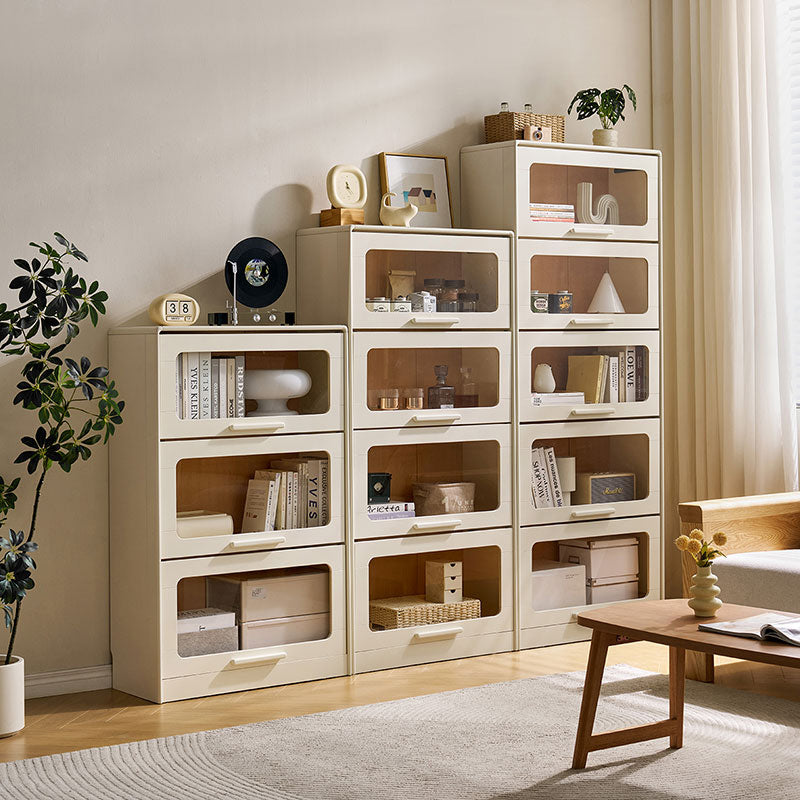 Gareth Flip-Door Bookcase 75cm, 3 to 5 Tiers – view 2