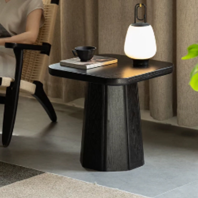 Aldo Solid Golden‑flower Pear Wood/Fraxinus Mandshurica Wood Coffee Table/Side Table Set