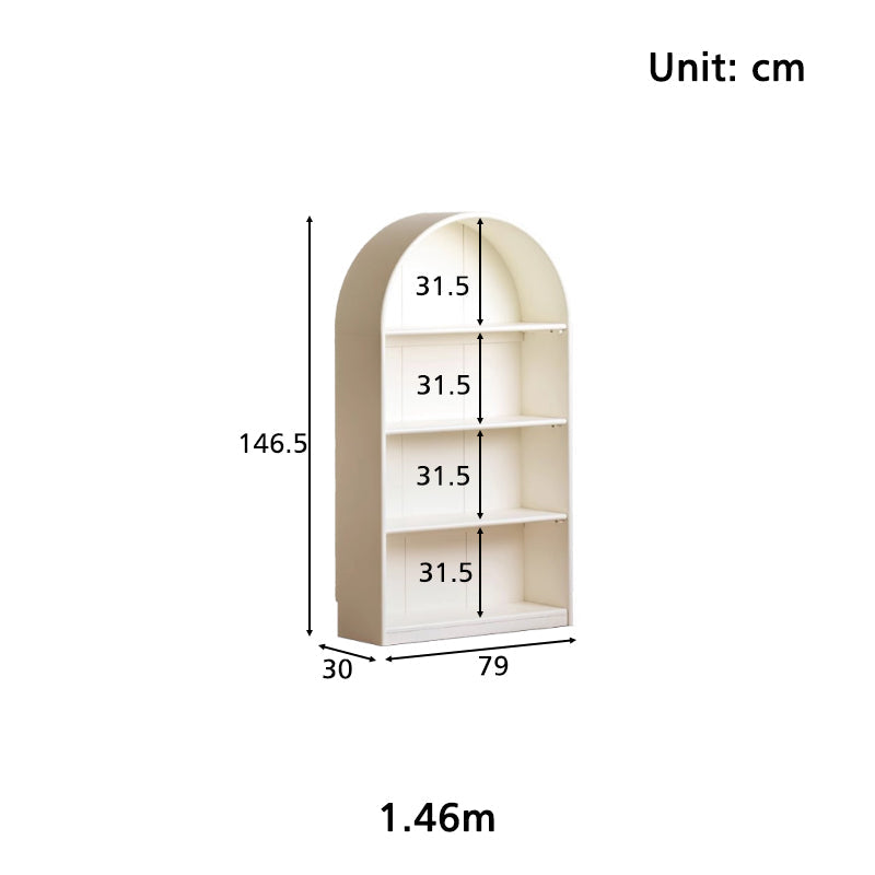 Janet Solid Timber Bookcase 79cm, 146cm or 180cm – view 10
