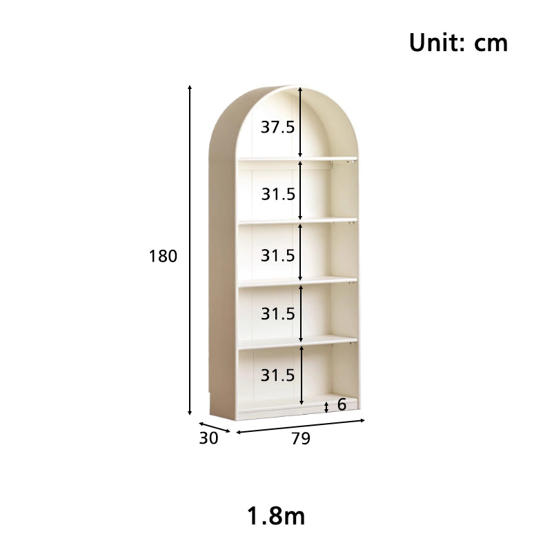 Janet Solid Timber Bookcase 79cm, 146cm or 180cm – view 16