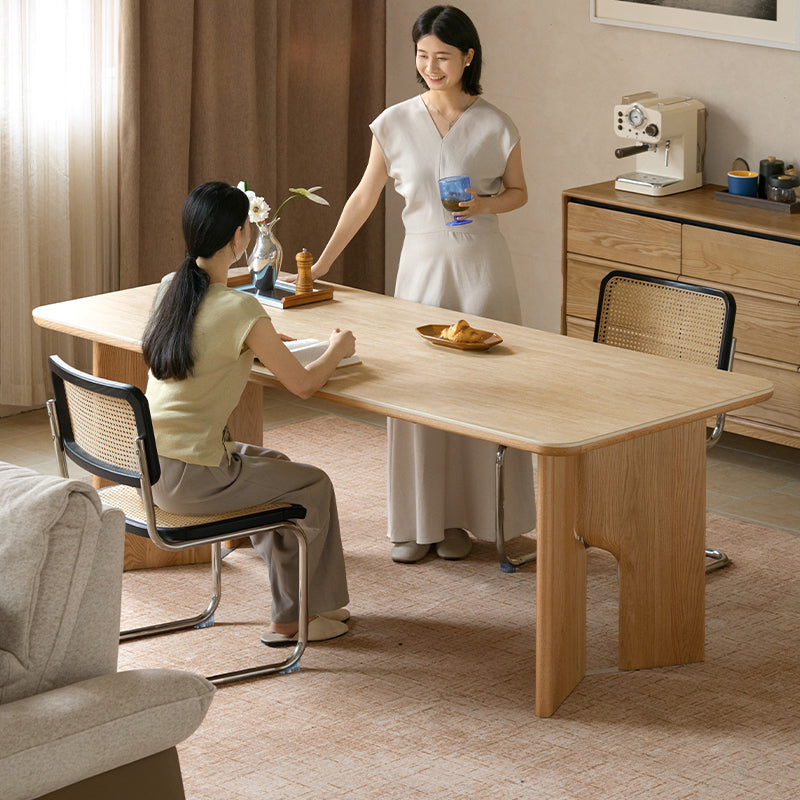 Adelaide Solid Oak Dining Table for Dining or Office 160cm 200cm – view 2