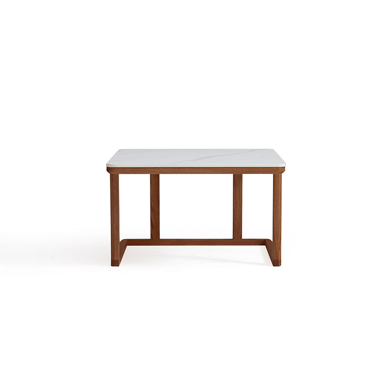 Alana Coffee Table & Side Table Set, FAS-Graded Solid American Oak with Paulownia Wood and – view 34