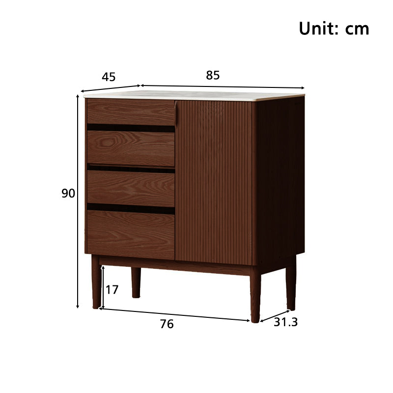 Leonard American Oak Sideboard Base Cabinet – view 13