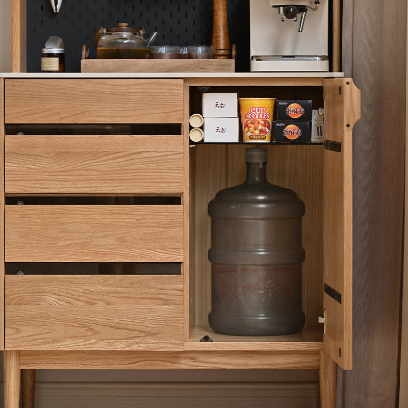 Leonard American Oak Sideboard Base Cabinet – view 2