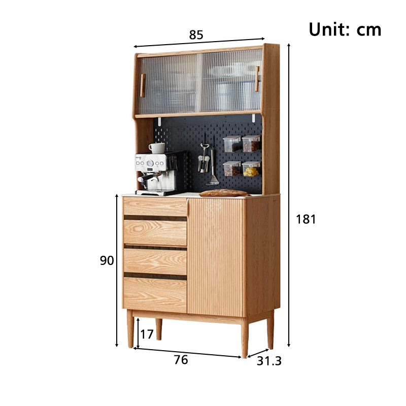 Leonard American Oak Sideboard Base Cabinet – view 6