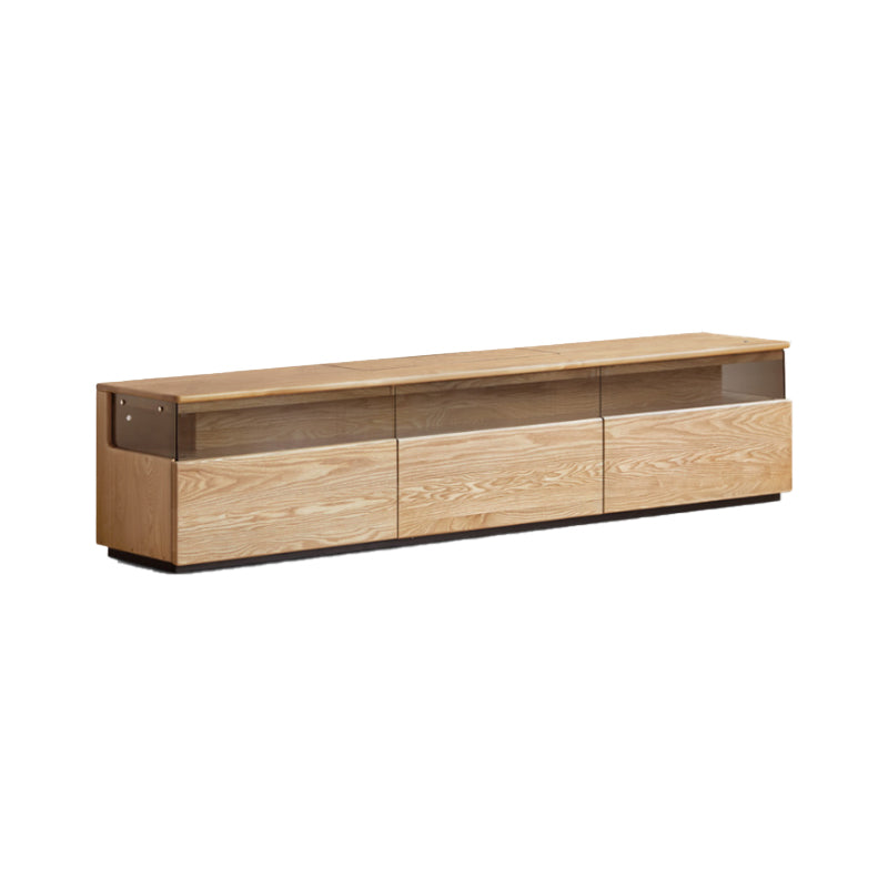 Benedict Wooden TV Unit in Solid Fraxinus Mandshurica 200cm 220cm – 200cm, view 13