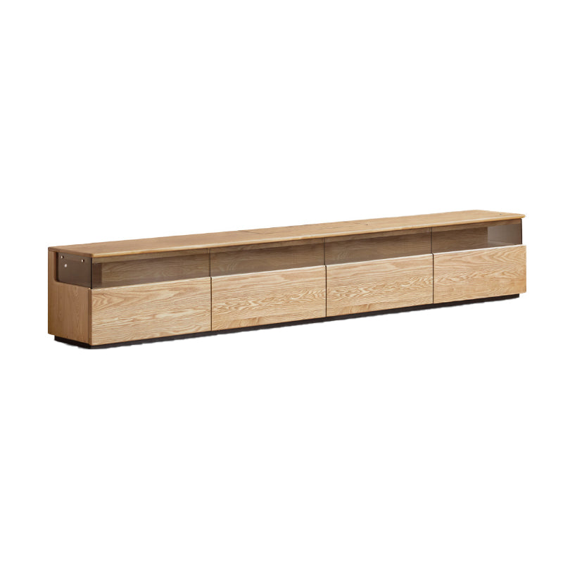 Benedict Wooden TV Unit in Solid Fraxinus Mandshurica 200cm 220cm – 220cm, view 15