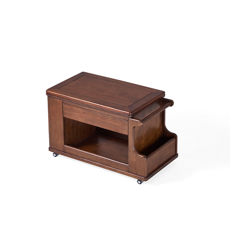 Brenda Expandable Wooden Side Table and Coffee Table in Rubberwood – view 5