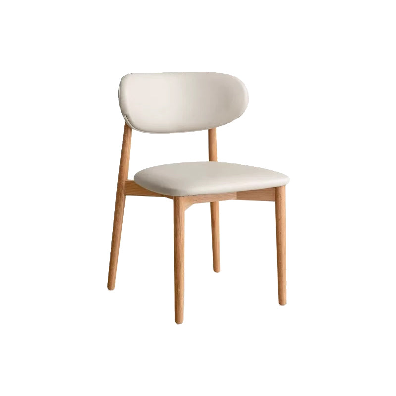 Rene Upholstered Dining Chair, Solid American Oak Frame – view 3