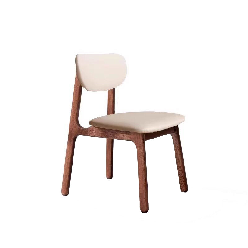 Theodore Curved-Back Dining Chair, Solid American Oak Frame – view 2