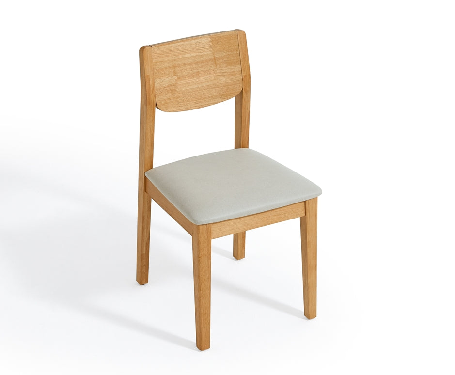 Hayde Upholstered Dining Chair, Solid Rubberwood Legs – view 12