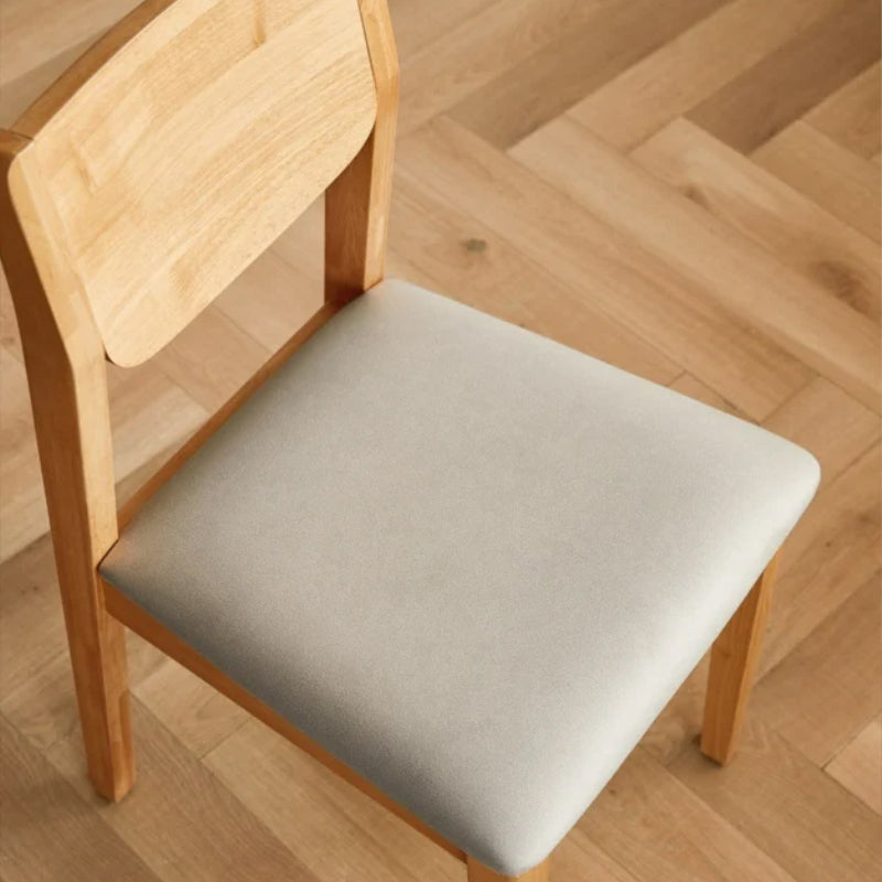 Hayde Upholstered Dining Chair, Solid Rubberwood Legs – view 6