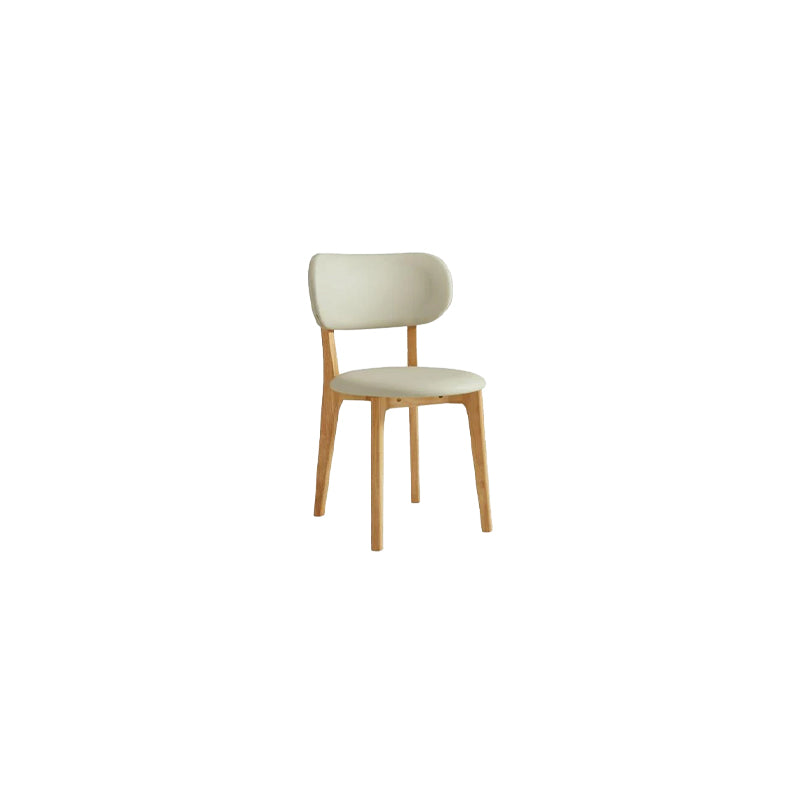 Selby PU Leather Dining Chair, Solid Timber Frame – view 11