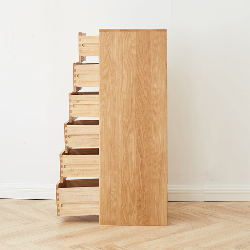 Ellen Solid American Oak Chest of Drawers 3 / 4 / 5 / 6 Drawers – view 17