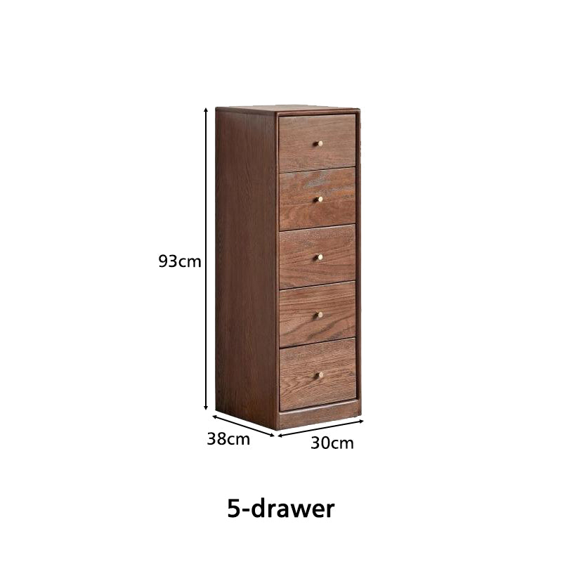 Ellen Solid American Oak Chest of Drawers 3 / 4 / 5 / 6 Drawers – view 5
