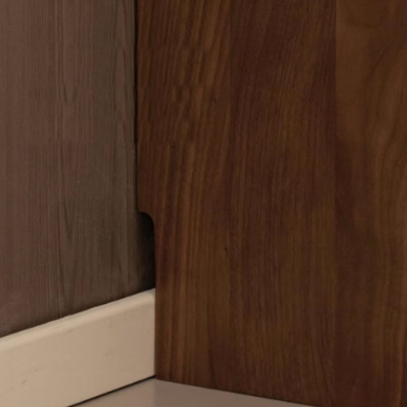 Ezra Solid Black Walnut Storage Cabinet, Stackable Modular Units – view 6