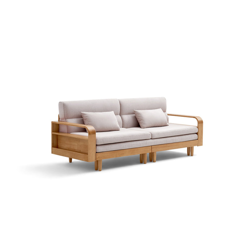 Gaston Sofa Bed with Rubberwood Frame 221cm / 259cm / 288cm – view 20