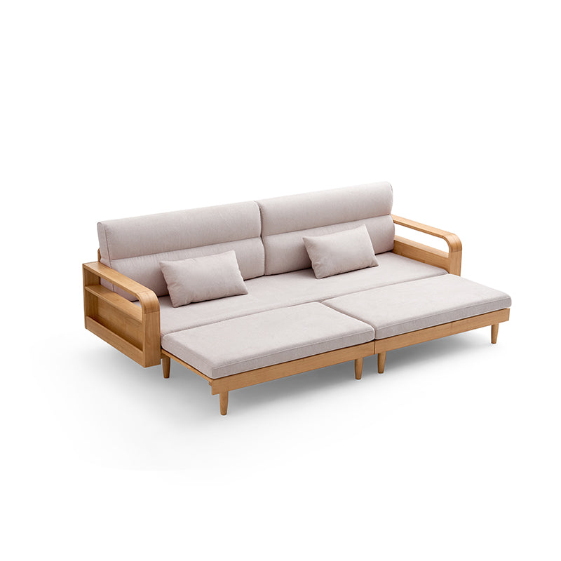 Gaston Sofa Bed with Rubberwood Frame 221cm / 259cm / 288cm – view 9