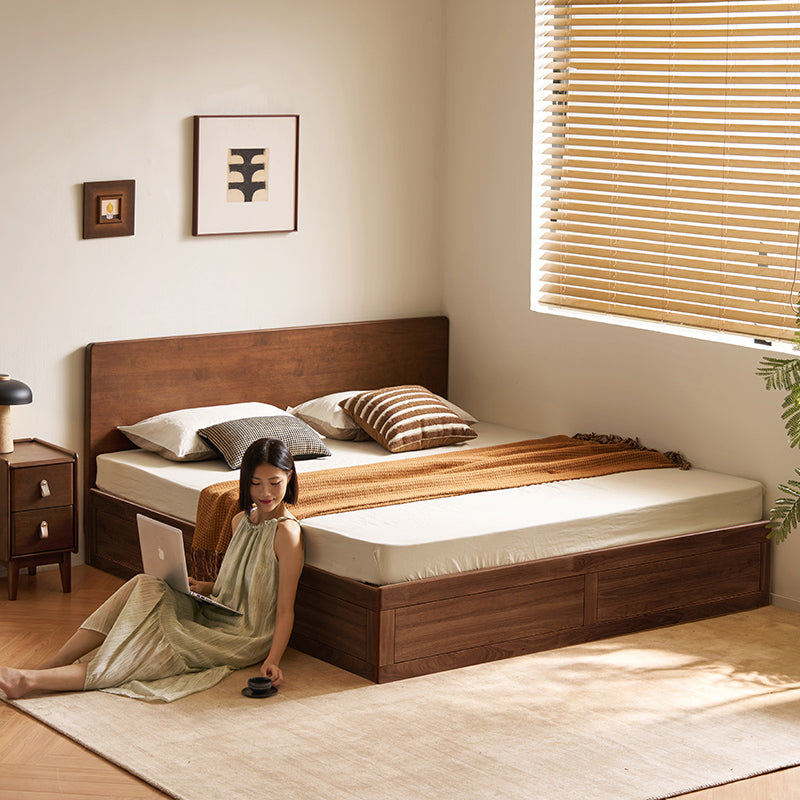 Gemma rubberwood bed frame with under-bed storage – view 18