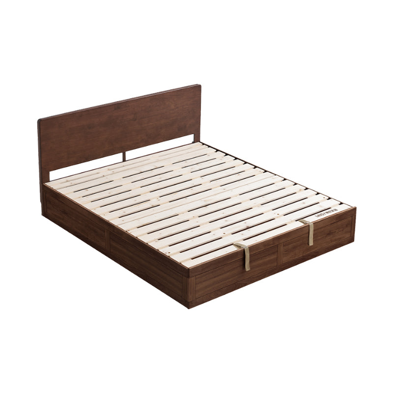 Gemma rubberwood bed frame with under-bed storage – view 24