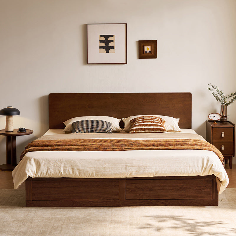 Gemma rubberwood bed frame with under-bed storage – view 38