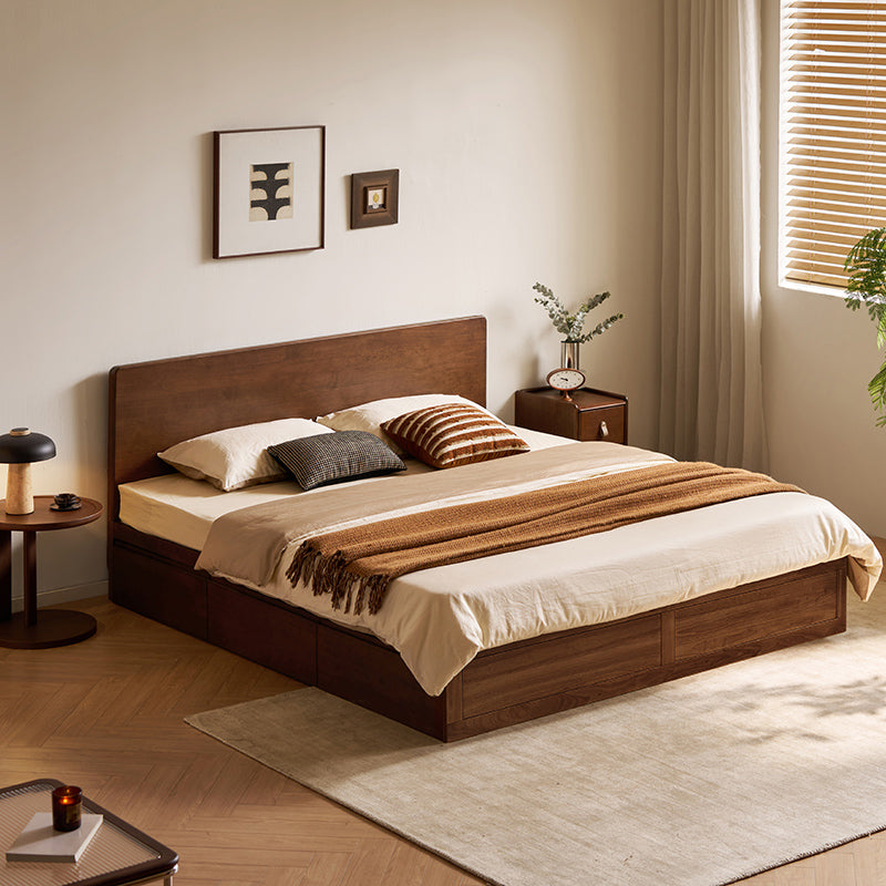 Gemma rubberwood bed frame with under-bed storage – view 39