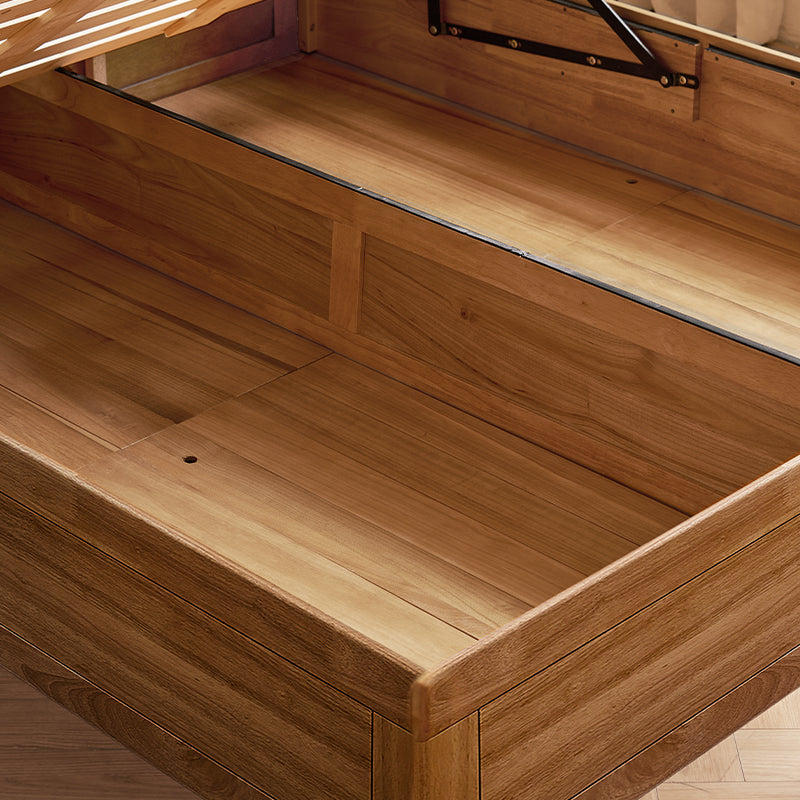 Gemma rubberwood bed frame with under-bed storage – view 9
