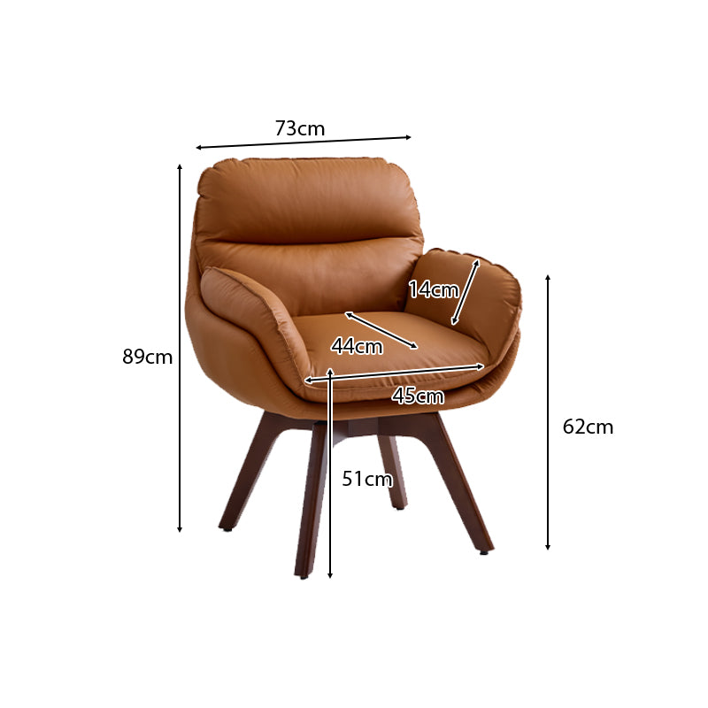 Griffin 360-Degree Swivel Office Chair in Artificial Leather – view 22