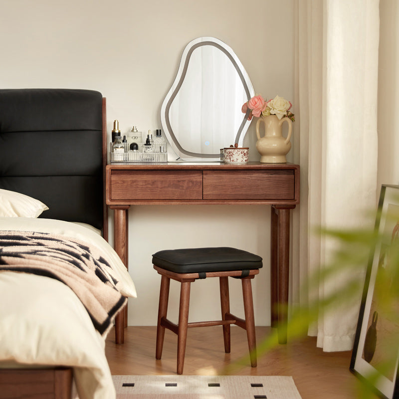 Harriet Solid Oak Dressing Table Set with 4 or 8-Drawer Cabinet – view 10