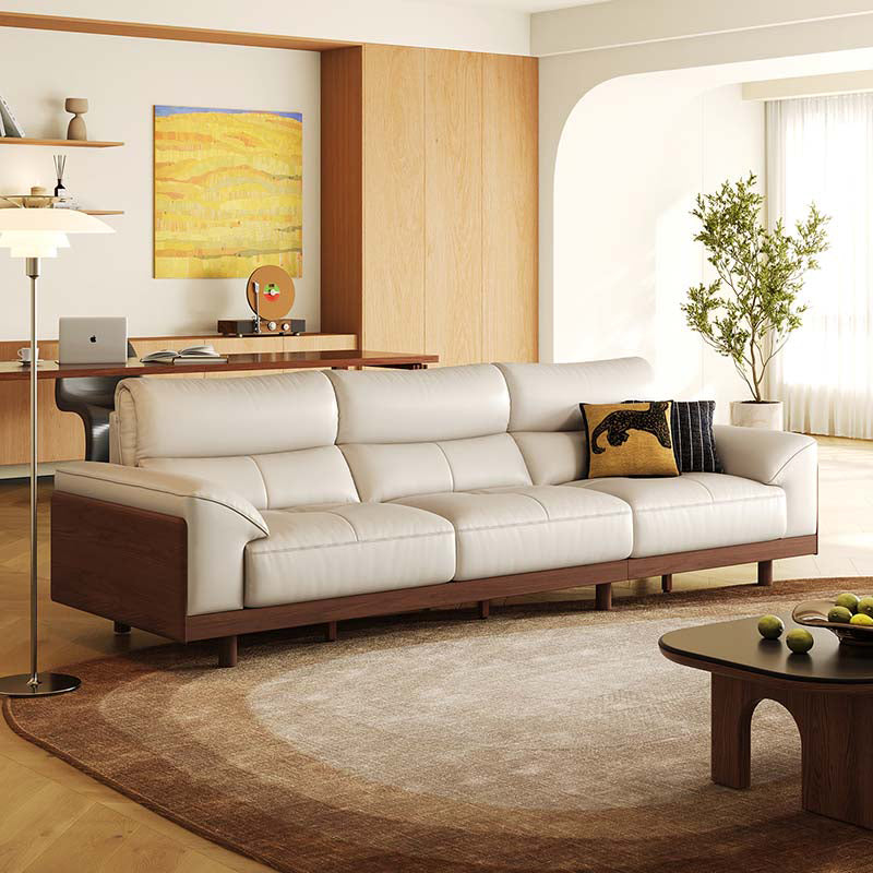 Harry Top-Grain Leather Sofa 240cm / 275cm / 305cm – view 20