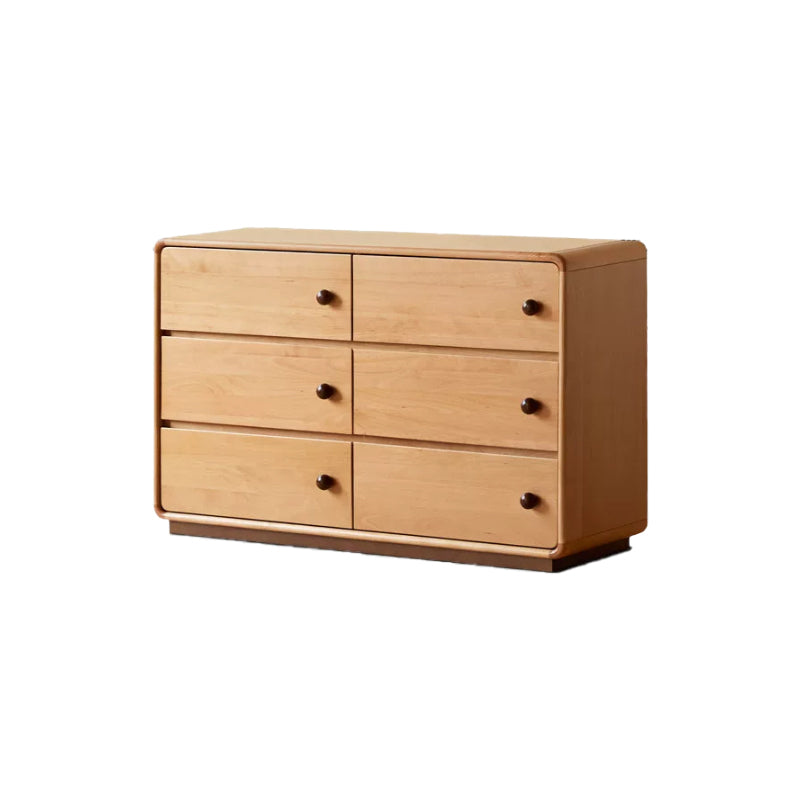 Isadore beech wood dresser in natural finish – view 4
