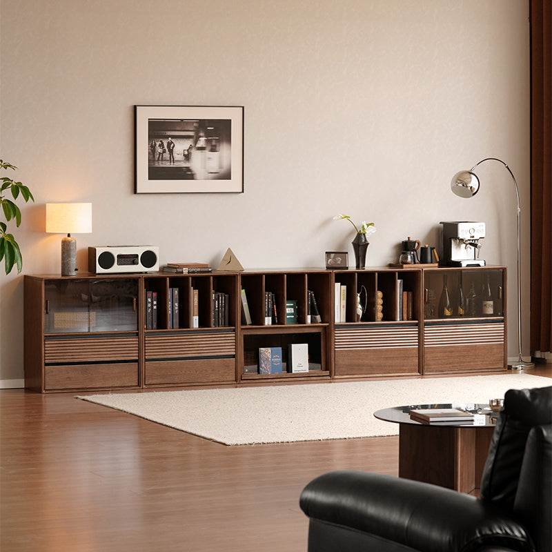 Juniper Solid Merpauh Wood Modular Storage Cabinet 70cm