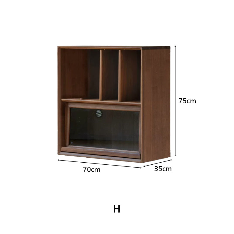 Juniper Solid Merpauh Wood Modular Storage Cabinet 70cm – view 27