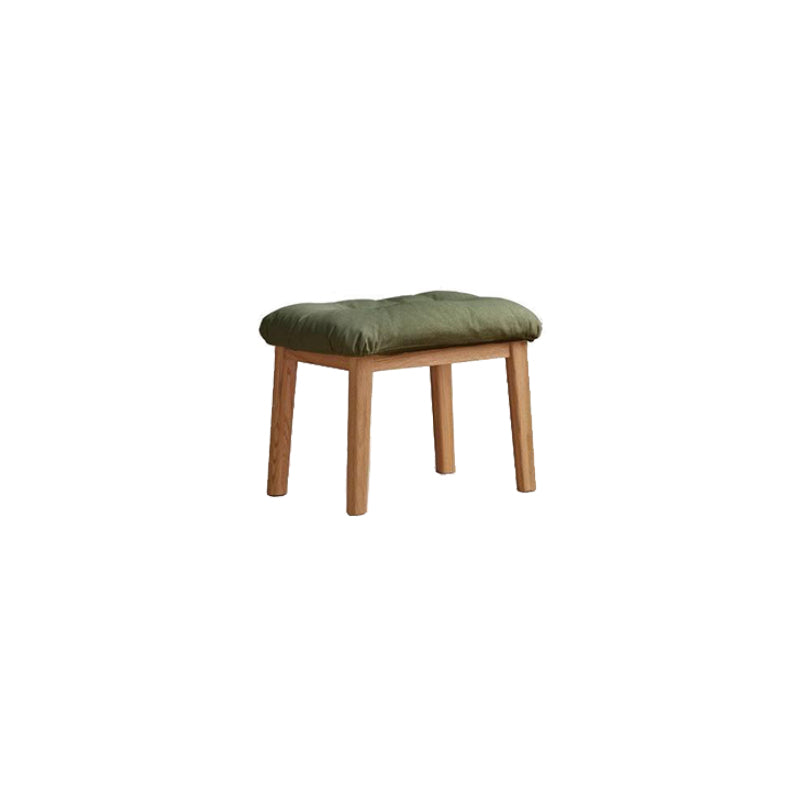 Kathryn Wooden Rocking Chair with Optional Stool – green Stool, view 19