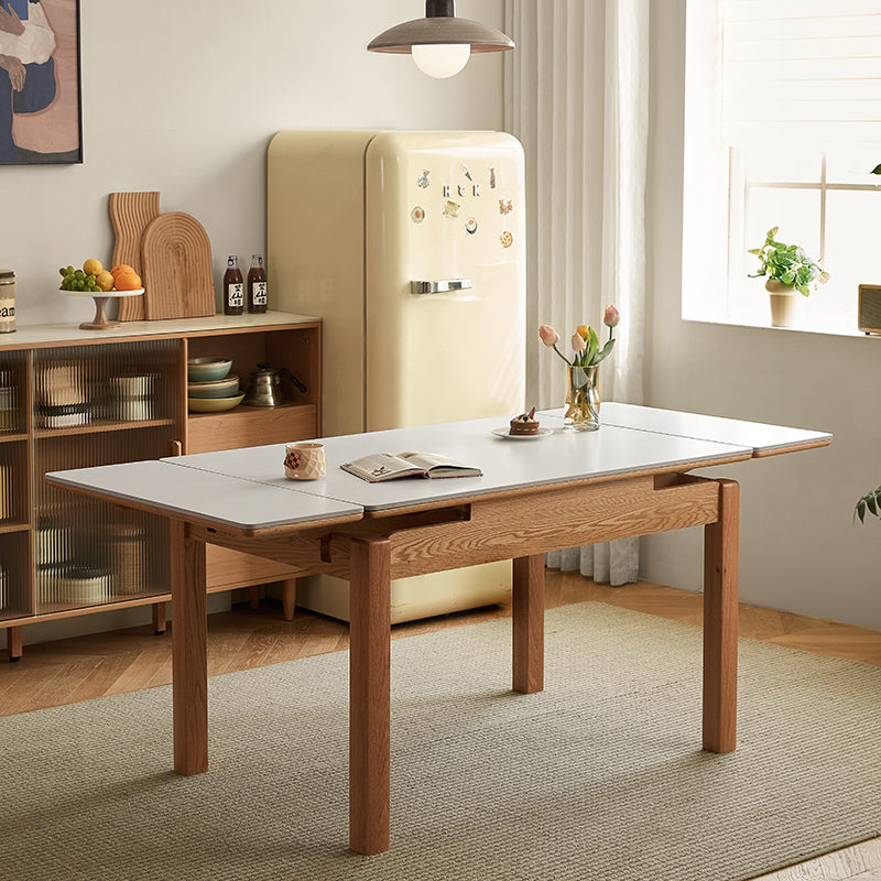 Kya oak and ceramic extendable dining table – view 18
