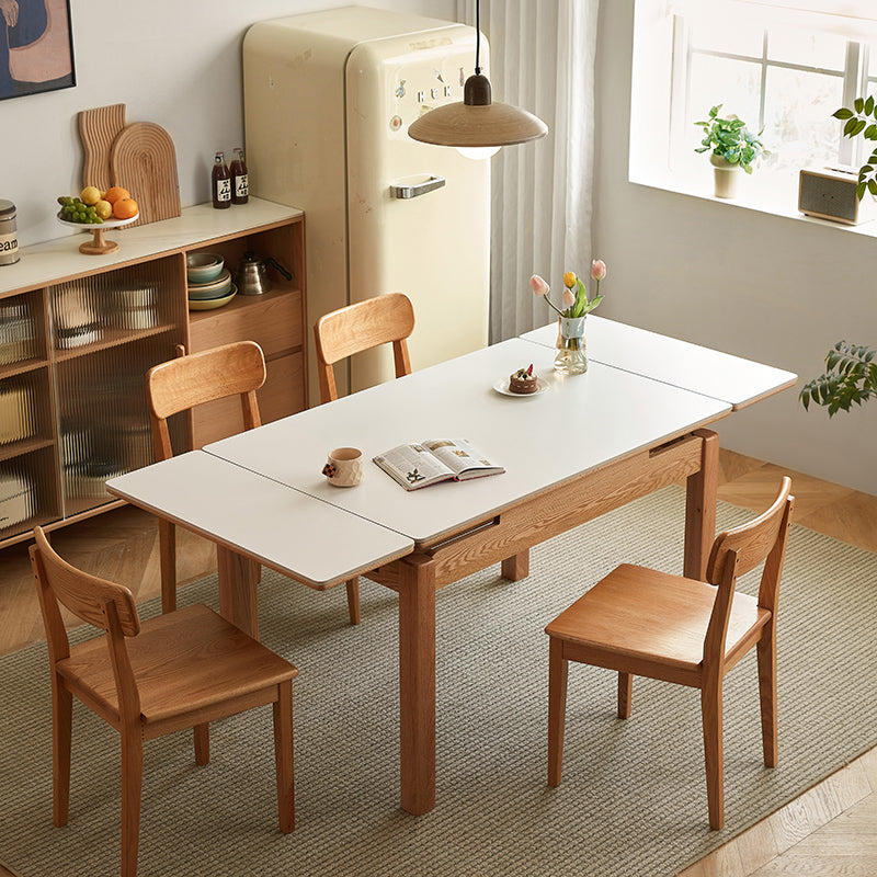Kya oak and ceramic extendable dining table – view 2
