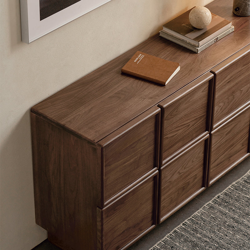 Larkin black walnut dresser in walnut finish – view 11