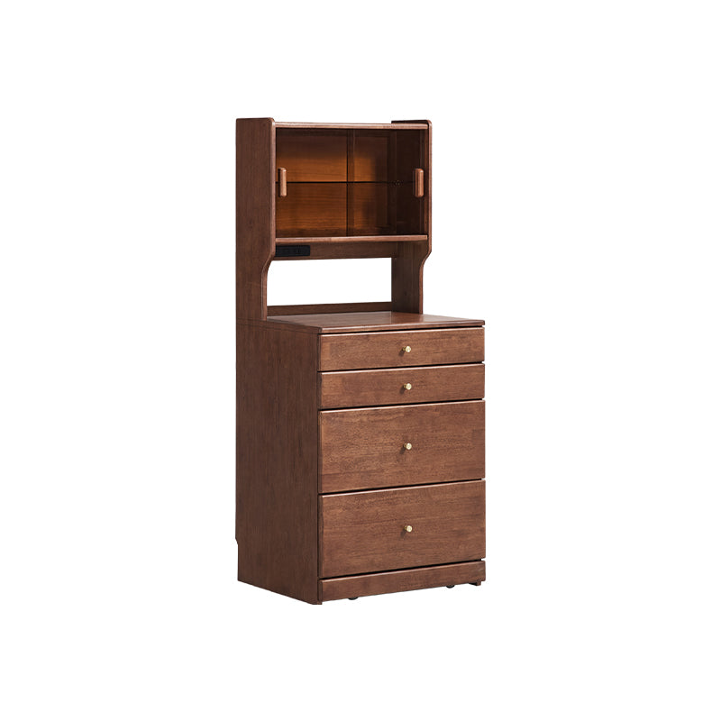 Lorraine rubberwood dressing table in walnut colour – Table, view 16