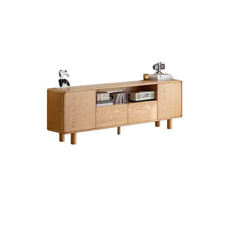 Mainn FAS-Graded Solid American Oak TV Unit, Tall H65cm – view 5