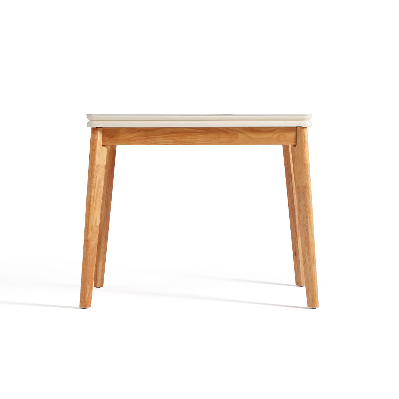 Miranda rubberwood and ceramic extendable dining table – view 15