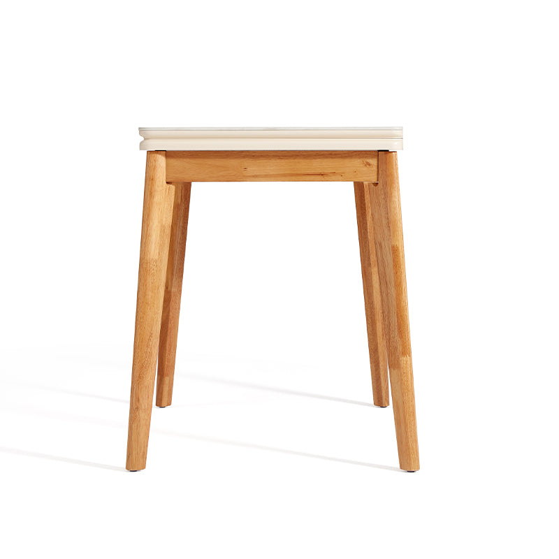 Miranda rubberwood and ceramic extendable dining table – view 16