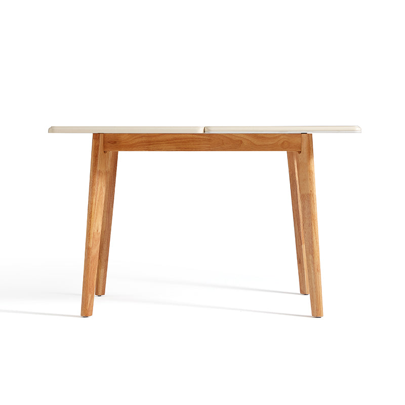 Miranda rubberwood and ceramic extendable dining table – view 17