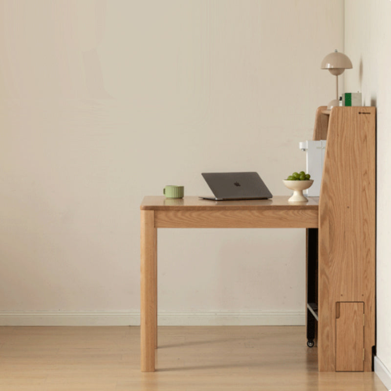 Ophelia solid oak extendable dining table – view 12