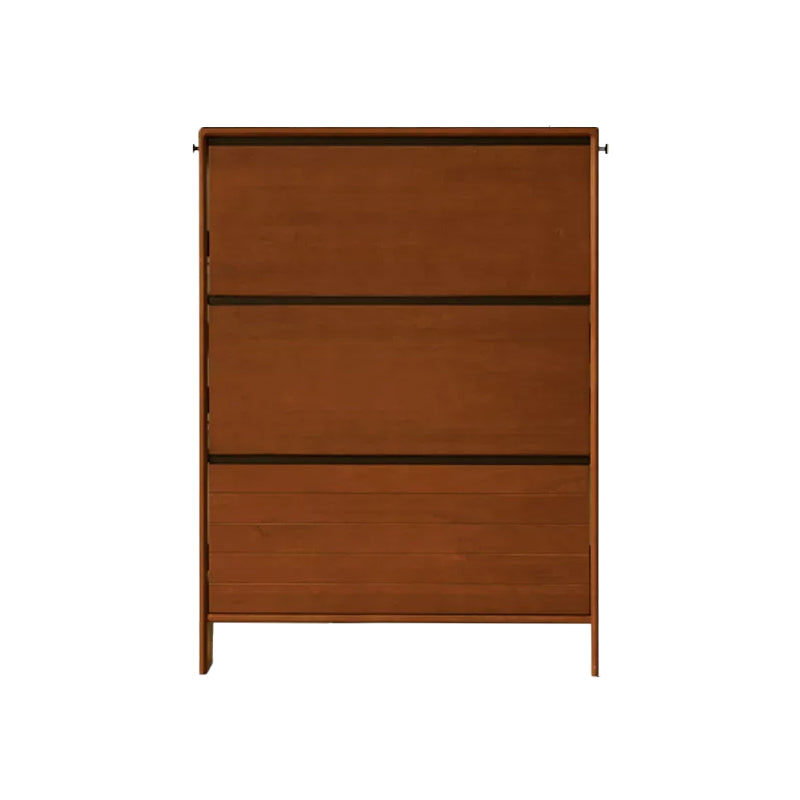 Vivienne Poplar & Solid Beech Ultra-Thin Shoe Cabinet 65cm 80cm 116cm – 116cm A, view 23