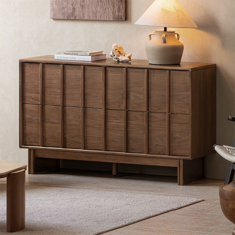 Quinton solid black walnut dresser – view 2