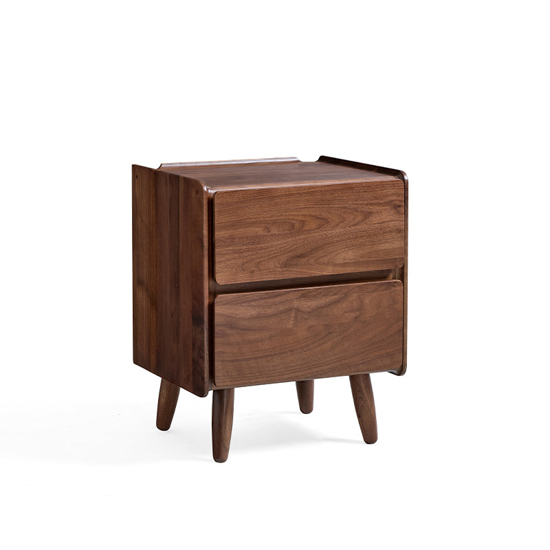 Remington Solid Black Walnut Bedside Table 42cm – view 13