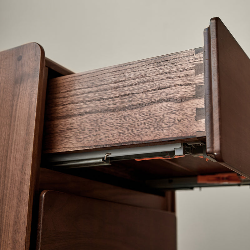 Remington Solid Black Walnut Bedside Table 42cm – view 9