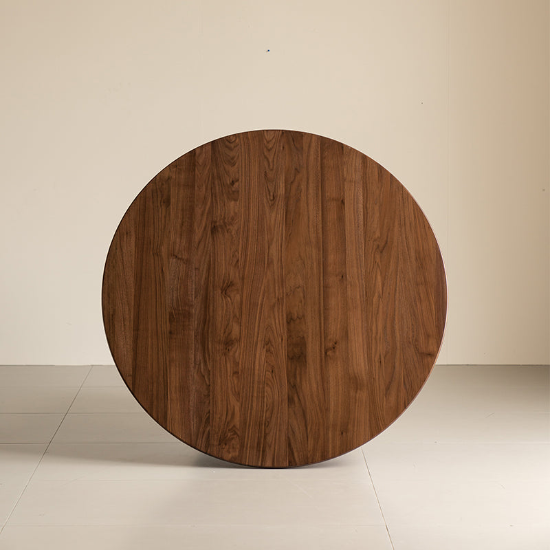 Carla Round Black Walnut Dining Table 150cm – view 4